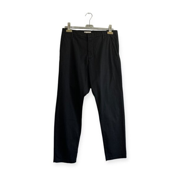 Nili Lotan Paris Drop Crotch Cropped‎ Pants in Jet Black  Size 6, New with tag - Picture 3 of 12